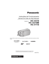 Panasonic HCV110EC Instruções de operação