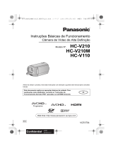 Panasonic HCV210EC Manual do proprietário
