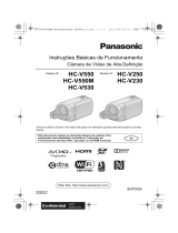 Panasonic HCV250EC Manual do proprietário