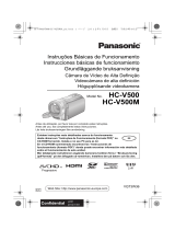 Panasonic HCV500EC Manual do proprietário