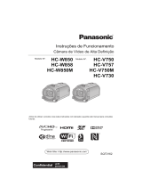 Panasonic HC-W850M Manual do proprietário