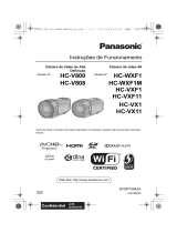 Panasonic HCV800EG Instruções de operação