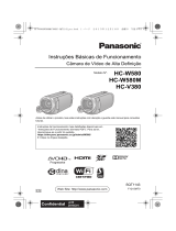 Panasonic HC-W580 Manual do proprietário