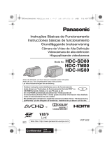 Panasonic HDCTM80EC Manual do proprietário