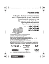 Panasonic HDCTM99EC Manual do proprietário