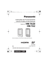 Panasonic HMTA20EC Instruções de operação