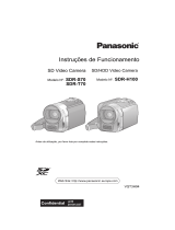 Panasonic SDRH100EC Instruções de operação