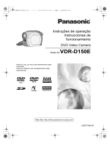 Panasonic VDR D150 E Manual do usuário