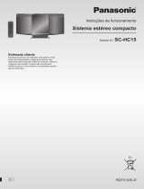Panasonic SCHC15 Instruções de operação