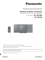Panasonic SCHC295EG Instruções de operação