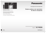 Panasonic SCPM200 Instruções de operação