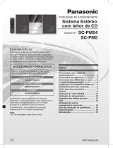 Panasonic SCPM24 Manual do proprietário
