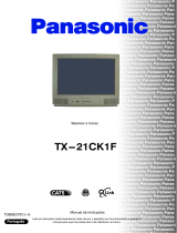 Panasonic TX21CK1F Instruções de operação