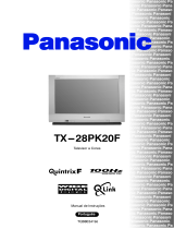 Panasonic TX28PK20F Instruções de operação