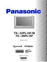 Panasonic TX28PL10F Instruções de operação