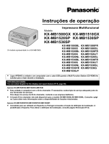 Panasonic KXMB1536SP Instruções de operação