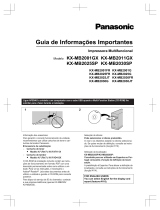 Panasonic KXMB2001GX Instruções de operação