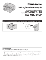 Panasonic KXMB781SP Instruções de operação