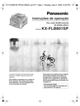 Panasonic KXFLB801SP Instruções de operação