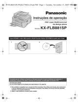 Panasonic KXFLB881SP Instruções de operação