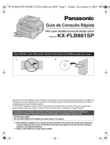 Panasonic KXFLB881SP Instruções de operação