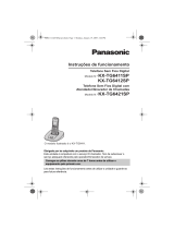 Panasonic KXTG6411SP Instruções de operação