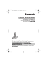 Panasonic KXTG6481EX Instruções de operação