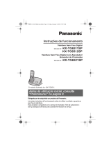 Panasonic KXTG6521SP Instruções de operação