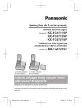 Panasonic KXTG6711SP Instruções de operação