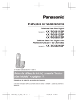 Panasonic KXTG6881SP Instruções de operação