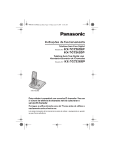 Panasonic KXTG7200SP Instruções de operação
