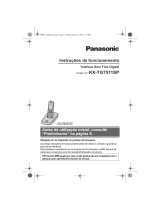 Panasonic KXTG7511SP Instruções de operação