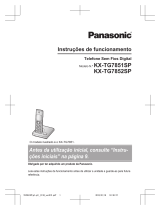 Panasonic KXTG7852SP Instruções de operação