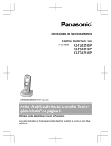 Panasonic KXTGC310SP Instruções de operação