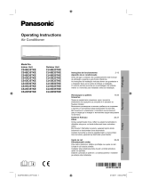 Panasonic CSBE25TKE Instruções de operação