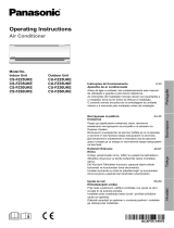Panasonic CSFZ60UKE Instruções de operação