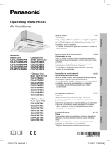 Panasonic CUZ60UBEA Instruções de operação