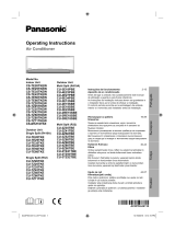 Panasonic CU3Z52TBE Instruções de operação