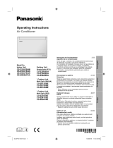 Panasonic CUZ25UBEA Instruções de operação
