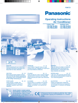 Panasonic CURE18JKE Instruções de operação