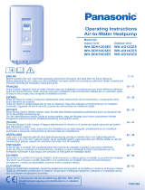 Panasonic WHUX12DE5 Instruções de operação