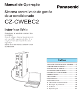 Panasonic CZCWEBC2 Instruções de operação