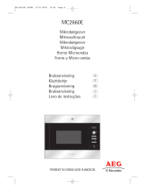Aeg-Electrolux MC2660E-M Manual do usuário