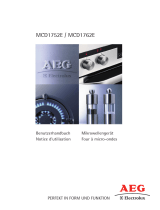 Aeg-Electrolux MCD1762E-M Manual do usuário