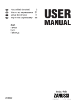 Zanussi ZOB692NQ Manual do usuário