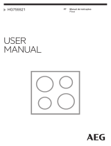 AEG HG755521UM Manual do usuário