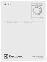 Electrolux WE170P Manual do usuário