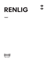 IKEA RENLIGFWM7 Manual do usuário