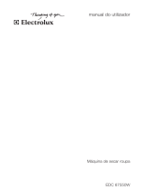 Electrolux EDC67550W Manual do usuário