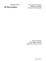 Electrolux ESF64075W Manual do usuário